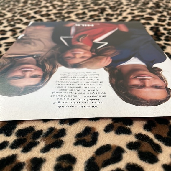 1997 HANSON Vintage Milk Mustache Print Ad Magazine Frame 90s Y2K Pop Music - Picture 10 of 12